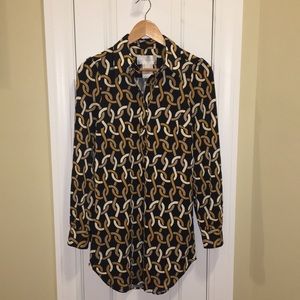 JB by Julie Brown brown multi patterned dress | Size S